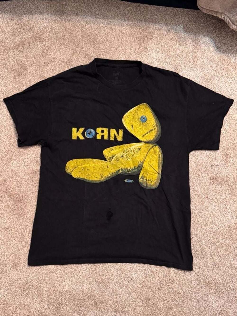 Korn Issues Album Art Voodoo Doll Graphic T-Shirt